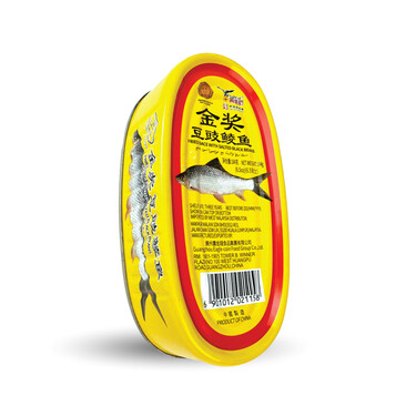 Eagle Coin Fried Dace with Salted Black Beans (184g)